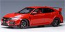 Honda Civic Type R (FK8) 2021 (Flame Red) (Diecast Car)
