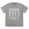 Yu-Gi-Oh! 5D`s Team Satisfaction [Let`s be Satisfied!] T-Shirt Mix Gray XL (Anime Toy)