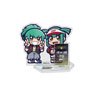 Yu-Gi-Oh! 5D`s Leo & Luna WRGP Winner Commemorative Deformed Acrylic Stand (Small) (Anime Toy)