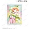 [The Quintessential Quintuplets Movie] [Especially Illustrated] Yotsuba Nakano Sakura Japanese Clothing Ver. Ani-Art Aqua Label Aurora Sticker (Anime Toy)