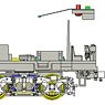 1/80(HO) Power Unit for KUMOHA 100 (Model Train)