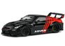 日産 GT-R (R35) LBWK 2020 (ブラック/レッド) (ミニカー)