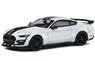 シェルビー マスタング GT500 2020 (ホワイト/ブラックストライプ) (ミニカー)