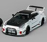 Nissan LB-WORKS 35GT-RR White / Carbon Bonnet (Diecast Car)