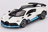 Bugatti Divo White (LHD) [Clamshell Package] (Diecast Car)