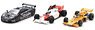 McLaren Triple Crown M16C Indy 500 / MP4-2 Monaco GP / McLaren F1 GTR 24H Le Mans (ミニカー)