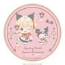 Lycoris Recoil x Sanrio Characters Wood Coaster Mini Chara Ver. Chisato Nishikigi x Kuromi (Anime Toy)