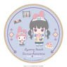 Lycoris Recoil x Sanrio Characters Wood Coaster Mini Chara Ver. Takina Inoue x My Melody (Anime Toy)