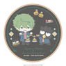Lycoris Recoil x Sanrio Characters Wood Coaster Mini Chara Ver. Majima x Bad Badtz-Maru (Anime Toy)