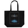 Ultra Seven Ultra Seven Art Large Tote The Greatest Invasion in History Black (Anime Toy)