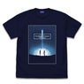Ultra Seven Ultra Seven Art T-Shirt The Greatest Invasion in History Navy M (Anime Toy)