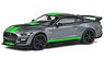 シェルビー マスタング GT500 2020 (グレー/グリーンストライプ) (ミニカー)