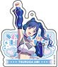 Megami no Cafe Terrace [Magazine Heroine Fess] [Especially Illustrated] Acrylic Key Ring (2) Ami Tsuruga (Anime Toy)