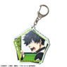 TV Animation [Blue Lock] Acrylic Key Ring Design 05 (Yoichi Isagi/E) (Anime Toy)