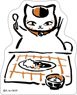 Natsume`s Book of Friends Nyanko-sensei Sticker /While Eating Nyanko-sensei (Anime Toy)