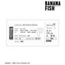 Banana Fish Air Ticket Style Flutect Processing Bath Towel (Anime Toy)