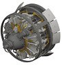 FM-1 engine PRINT (for Eduard) (Plastic model)