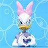 [Disney] Daisy Duck Love Hand Mini Bust Figure (Completed)