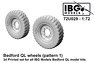 Bedford QL Wheels (pattern 1) (Plastic model)