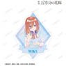 [The Quintessential Quintuplets Movie] [Especially Illustrated] Miku Nakano School Uniform Apron Ver. Ani-Art Clear Label Travel Sticker (Anime Toy)