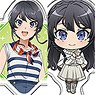 Rascal Does Not Dream of a Knapsack Kid Mai-San ga Ippai Acrylic Key Ring Collection (Set of 8) (Anime Toy)