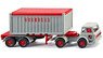 (HO) Containersattelzug 20` (Int. Harvester) `Sealand` (Model Train)