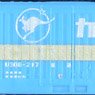 Seino Transportation Type U30B (Light Blue, Difference Number Edition) Container (3 Pieces) (Model Train)