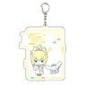 Big Acrylic Key Ring [Dr. Stone x Sanrio Characters] 03 Kohaku x Cinnamoroll (Mini Chara Illustration) (Anime Toy)