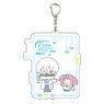 Big Acrylic Key Ring [Dr. Stone x Sanrio Characters] 09 Hyoga x My Melody (Mini Chara Illustration) (Anime Toy)