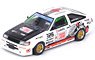 Toyota Corolla AE86 Levin `TRACKERS RACING` (Diecast Car)