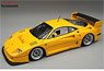 Ferrari F40 LM Press Version 1996 Yellow Modena w/BBS Silver Wheel (Diecast Car)