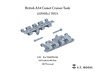 British A34 Comet Cruiser Tank Workable Track (3D Printed) (for Tamiya) (Plastic model)
