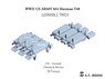 WWII US Army M4 Sherman T48 W/Duck Bill (Type 2) Workable Track (3D Printed) (Plastic model)
