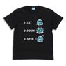 TV Animation [I`m in Love with the Villainess] Dot Painting of Lerea Performing T-Shirt Black S (Anime Toy)