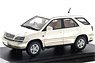 Toyota HARRIER 3.0 FOUR G Package (1997) White Pearl Mica (Diecast Car)