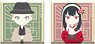 Spy x Family Square Can Badge (Set of 2) Kimono Loid & Yor (Anime Toy)