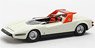 Alfa Romeo P33 Roadster Pininfarina 1968 White (Diecast Car)