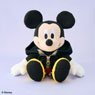 Kingdom Hearts III Knitted Plush King Mickey (Anime Toy)