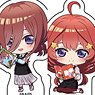 Acrylic Petit Stand [The Quintessential Quintuplets Specials] 01 Bookstore Ver. Box (Mini Chara Illustration) (Set of 5) (Anime Toy)