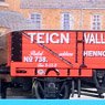NR-5005P 5 Plank Wagon 9ft Wheelbase Teign Valley Granite (Model Train)