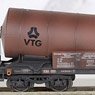 MU-N-G32060 (N) Zafns形タンク貨車 VTG Omya Gealtert (ウェザリング) ★外国形モデル (鉄道模型)