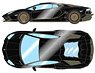 Lamborghini Aventador LP780-4 Ultimae 2021 (Dianthus Wheel) Metallic Black (Diecast Car)