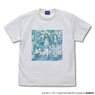 Hatsune Miku T-Shirt Ruubon27 Ver. White S (Anime Toy)