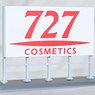 Roadside Signboard `727 Cosmetics` (Model Train)