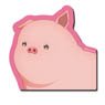 Butareba: The Story of a Man Turned into a Pig Rubber Mouse Pad Design 05 (Pig/B) (Anime Toy)