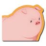 Butareba: The Story of a Man Turned into a Pig Rubber Mouse Pad Design 06 (Pig/C) (Anime Toy)