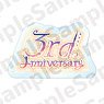 Promise of Wizard 3rd Anniversary Clear Sticker (Anime Toy)