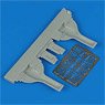 F6F-3 Hellcat Undercarriage Covers (for Eduard) (Plastic model)