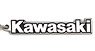 Kawasaki Tank Emblem (SILVER) Metal Key Chain (Diecast Car)