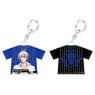 Hypnosis Mic: Division Rap Battle Rhyme Anima + T-Shirt Acrylic Key Ring Samatoki Aohitsugi (Anime Toy)
